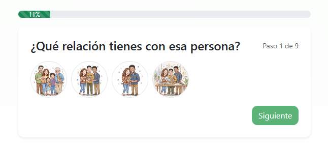 Cuestionario paso a paso