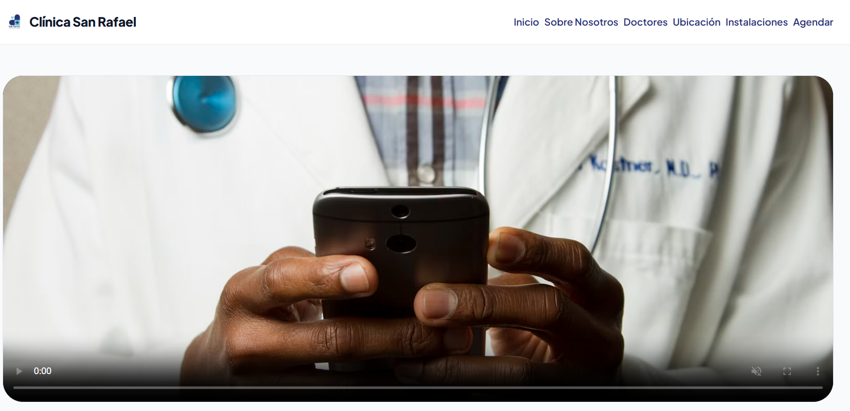Vista previa de Pagina Web Clinica Demo